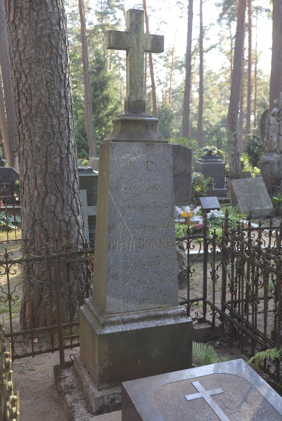 Fotografia przedstawiająca Tombstone of Barbara Goniprowska