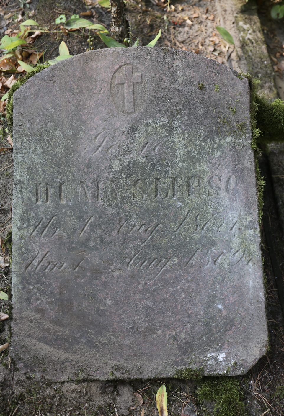 Fotografia przedstawiająca Tombstone of Józia Dunin-Slepść