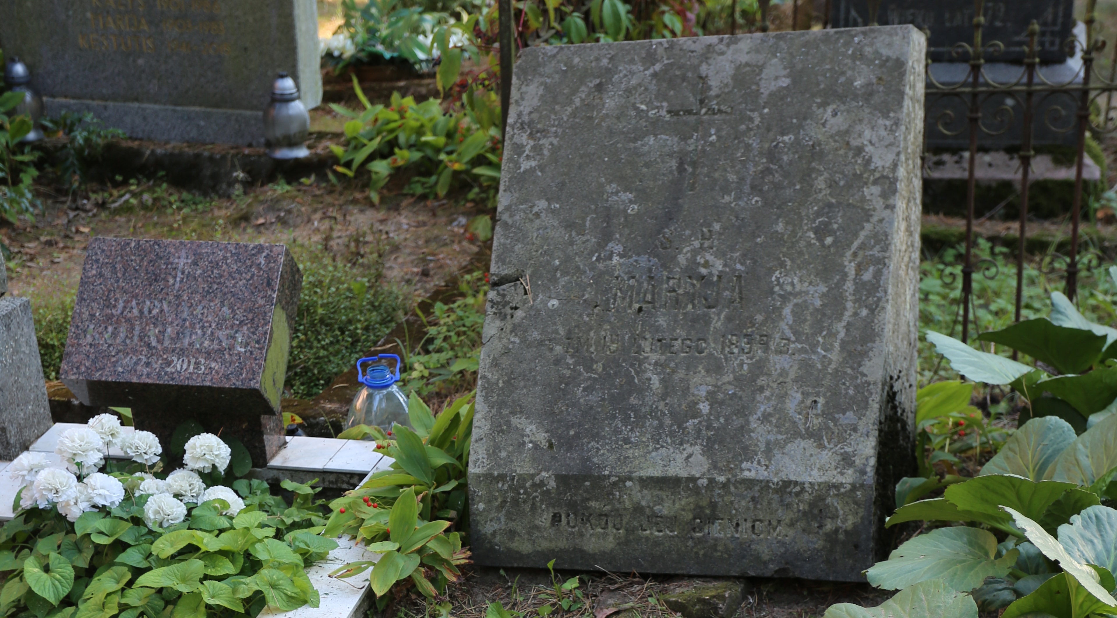 Fotografia przedstawiająca Tombstone of Maria N.N.