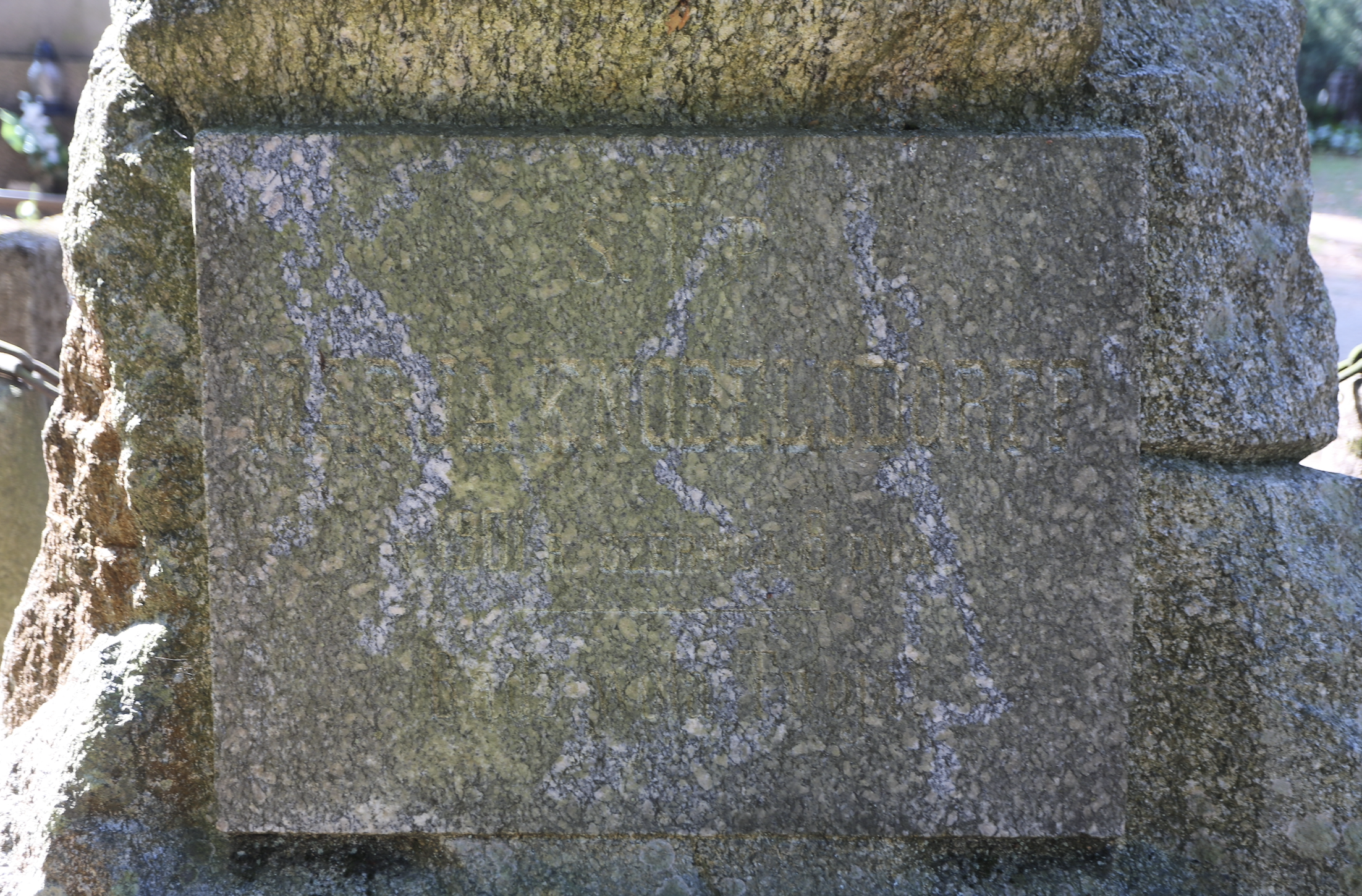 Photo showing Gravestone of Maria Knobelsdorff