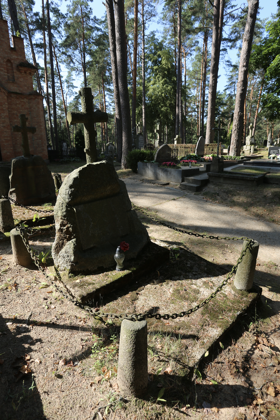 Fotografia przedstawiająca Nagrobek Marii Knobelsdorff