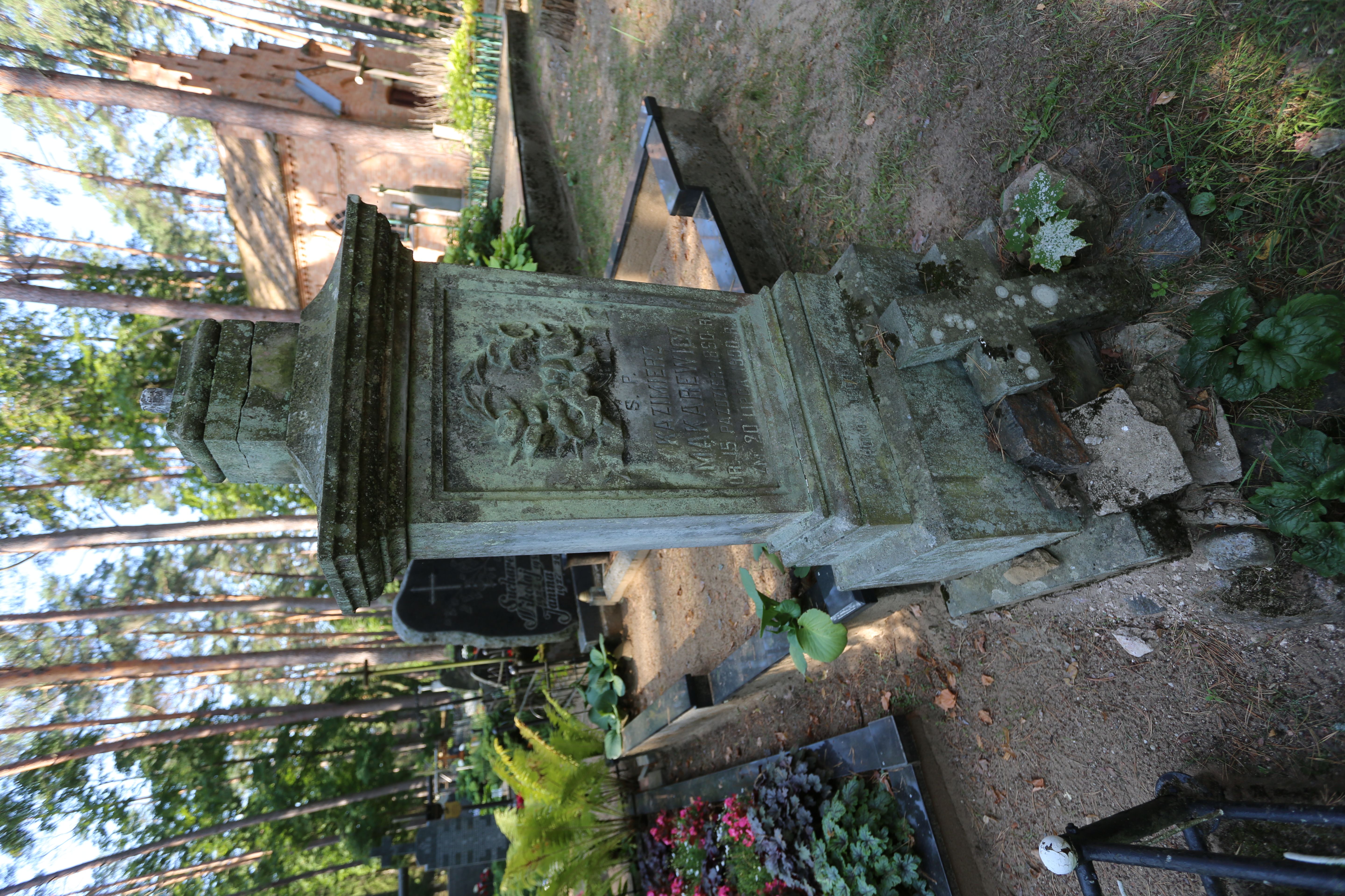 Fotografia przedstawiająca Tombstone of Kazimierz Makarewicz