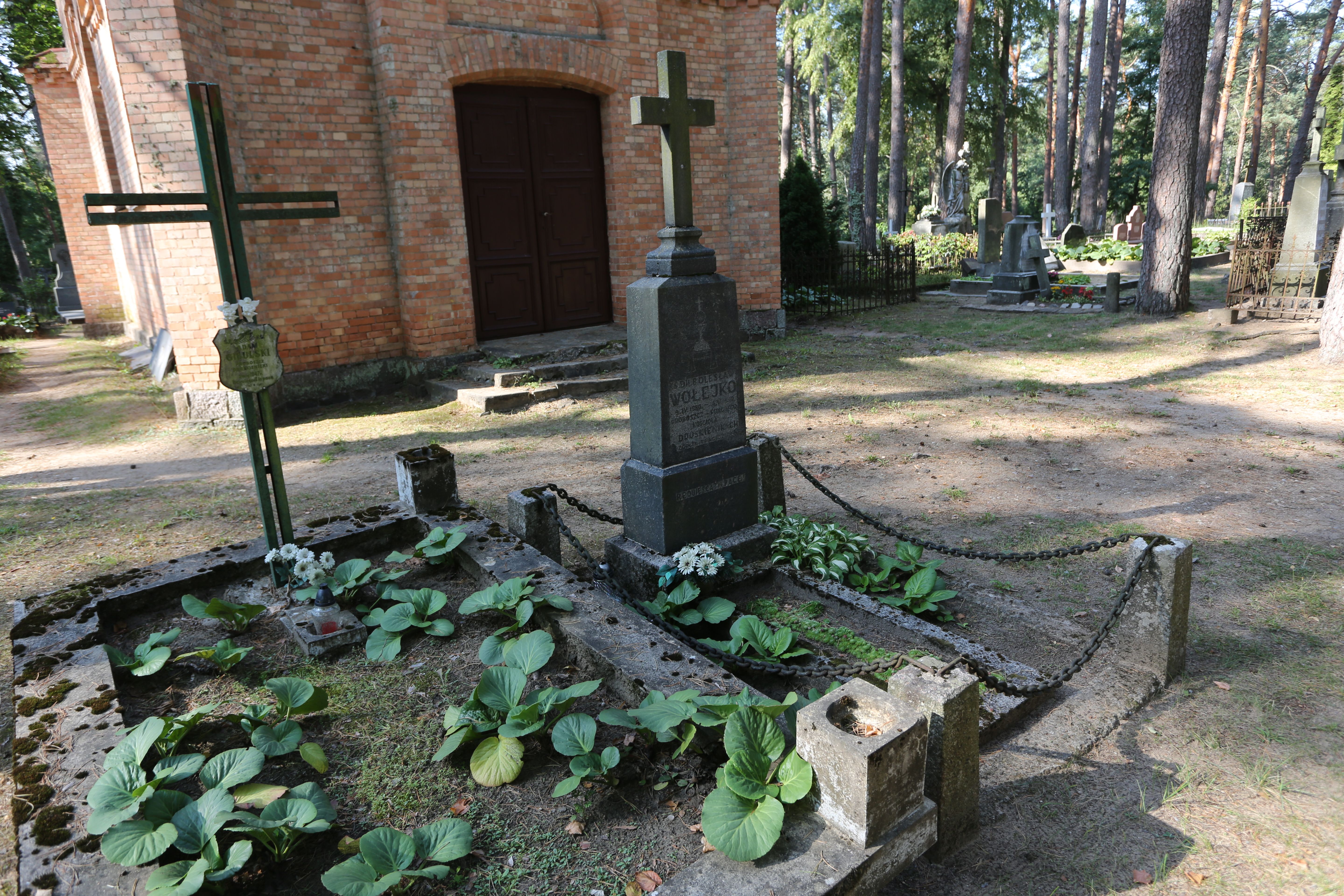 Fotografia przedstawiająca Nagrobek Bolesława Wołejko