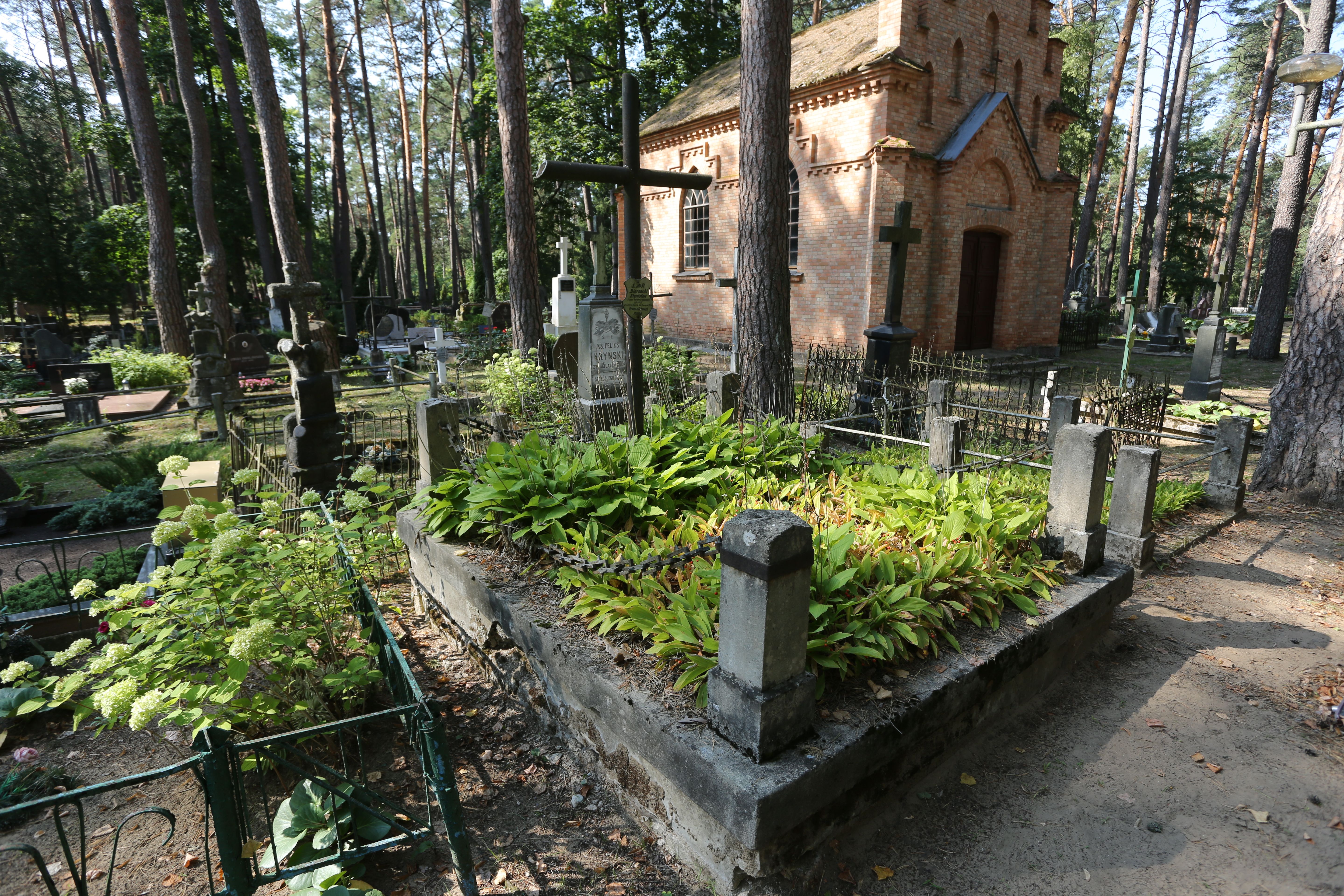 Fotografia przedstawiająca Nagrobek Stanisława Biernackiego