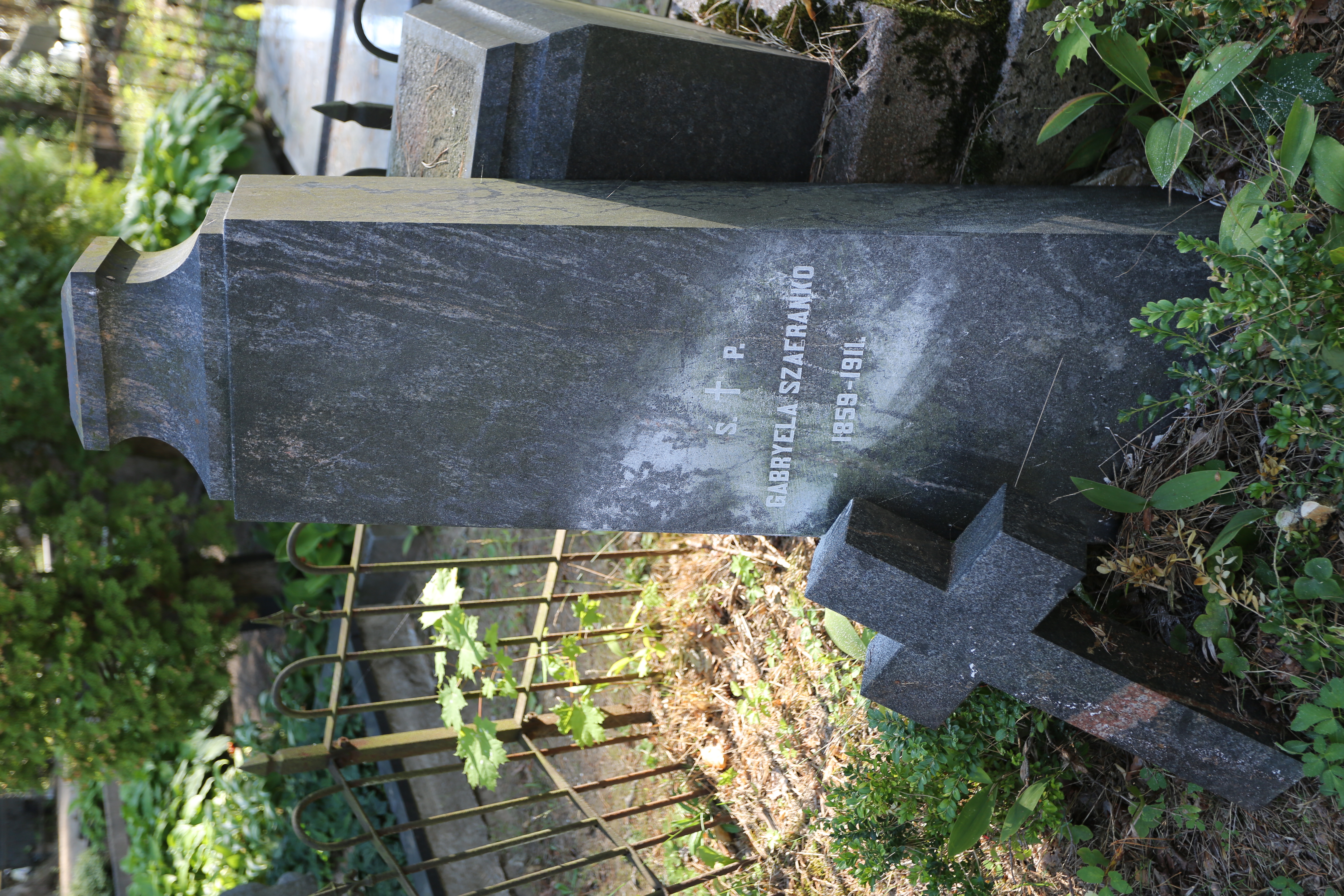 Fotografia przedstawiająca Tombstone of Gabriela Szafranko