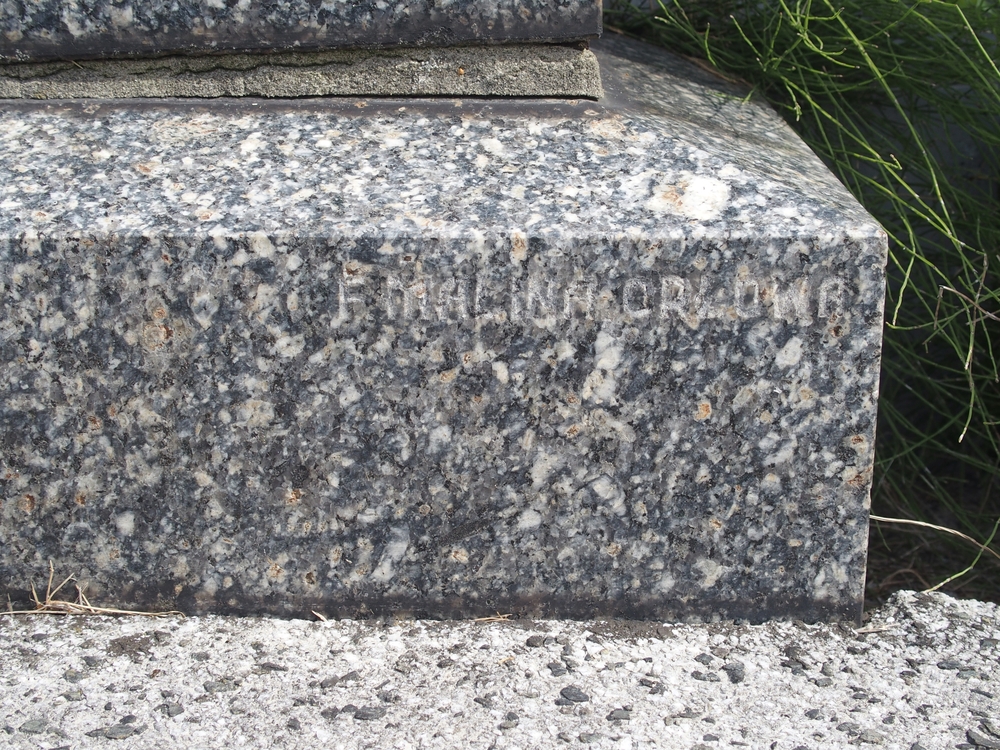 Fotografia przedstawiająca Tombstone of Barbara Rudol and Karol Rudol