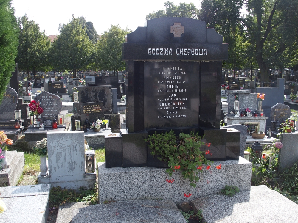 Fotografia przedstawiająca Tombstone of the Uherk family