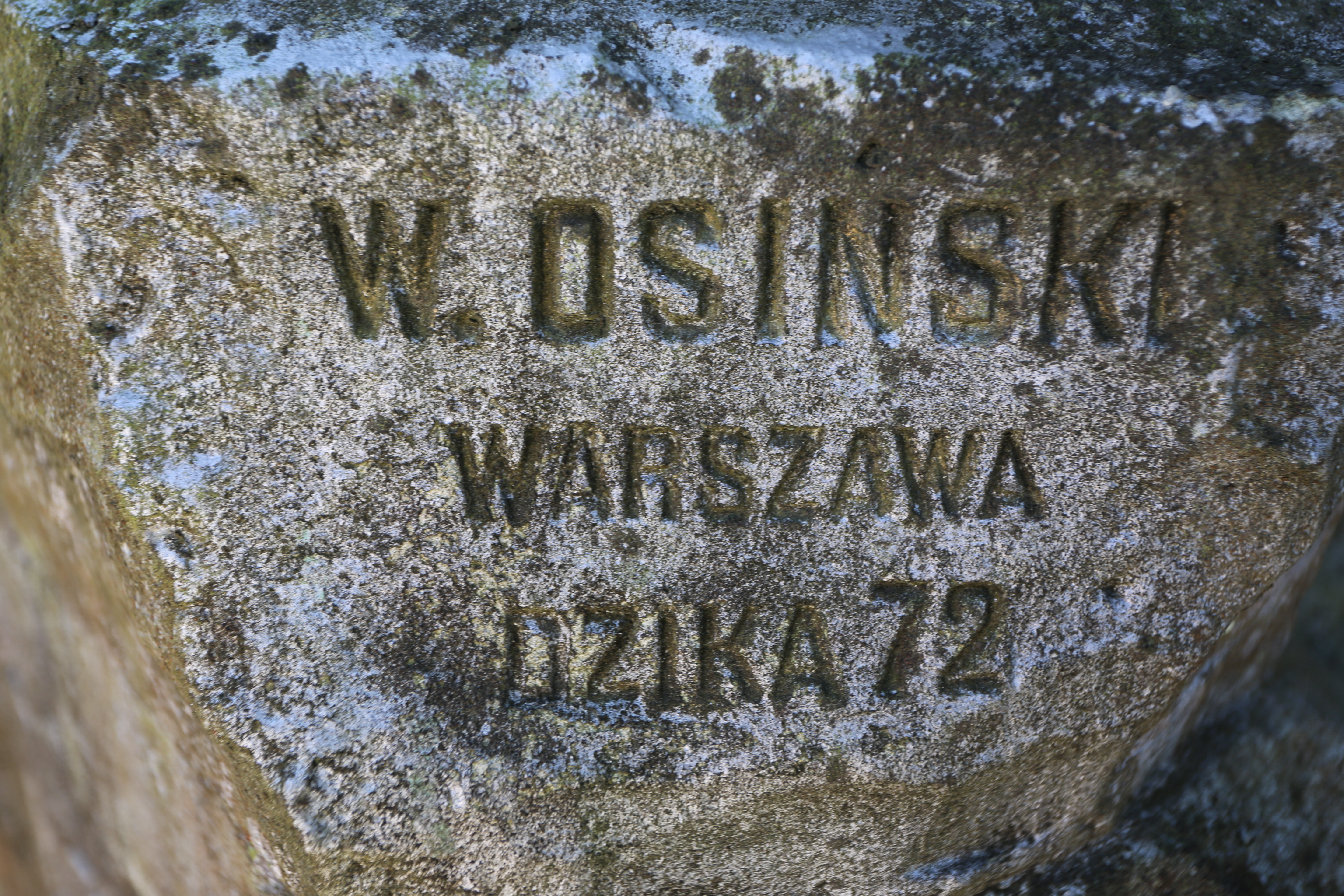 Fotografia przedstawiająca Tombstone of Antoni Hryniewicki