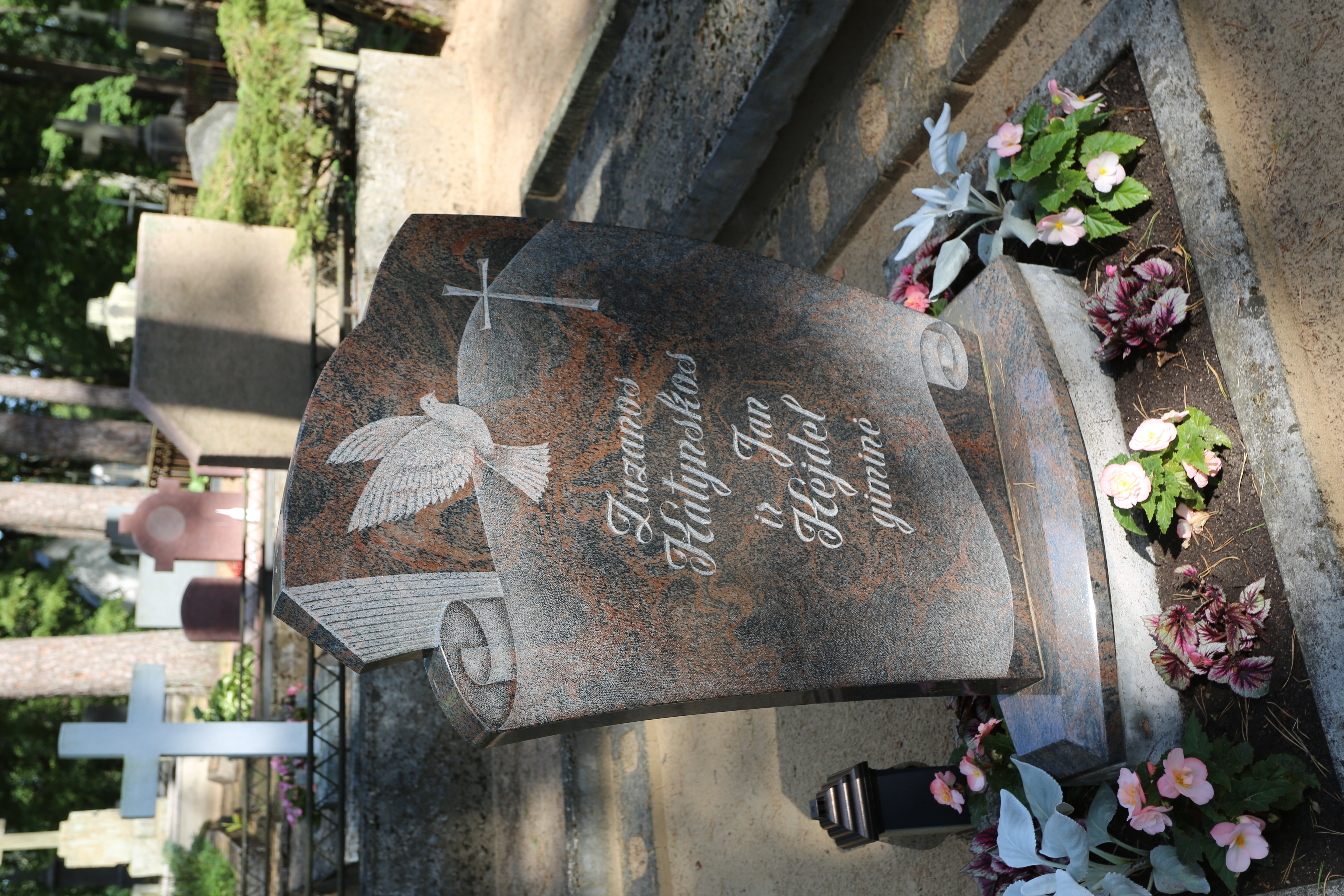 Fotografia przedstawiająca Tombstone of Susanna Katyn