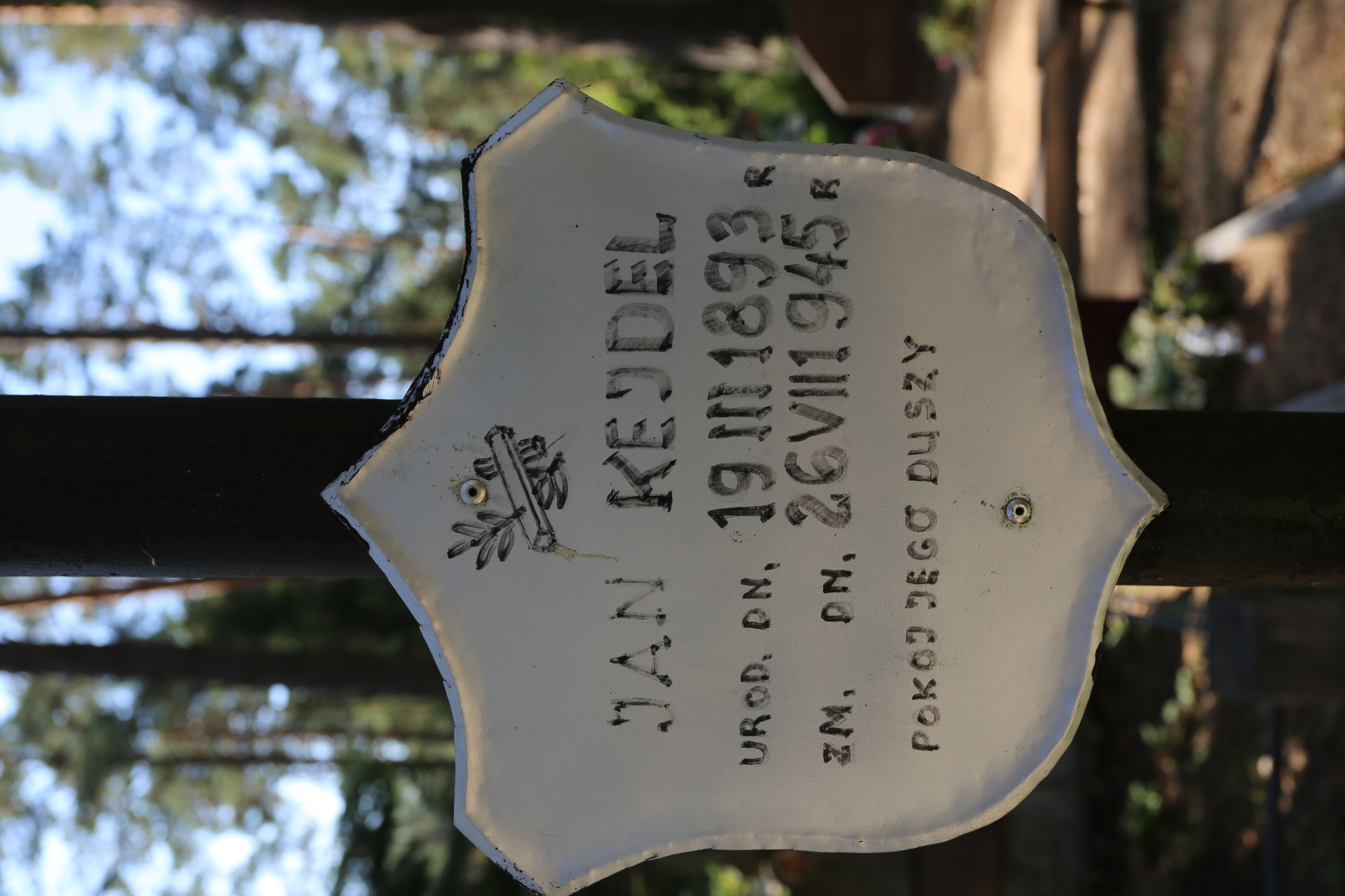 Fotografia przedstawiająca Tombstone of Jan Kejdl