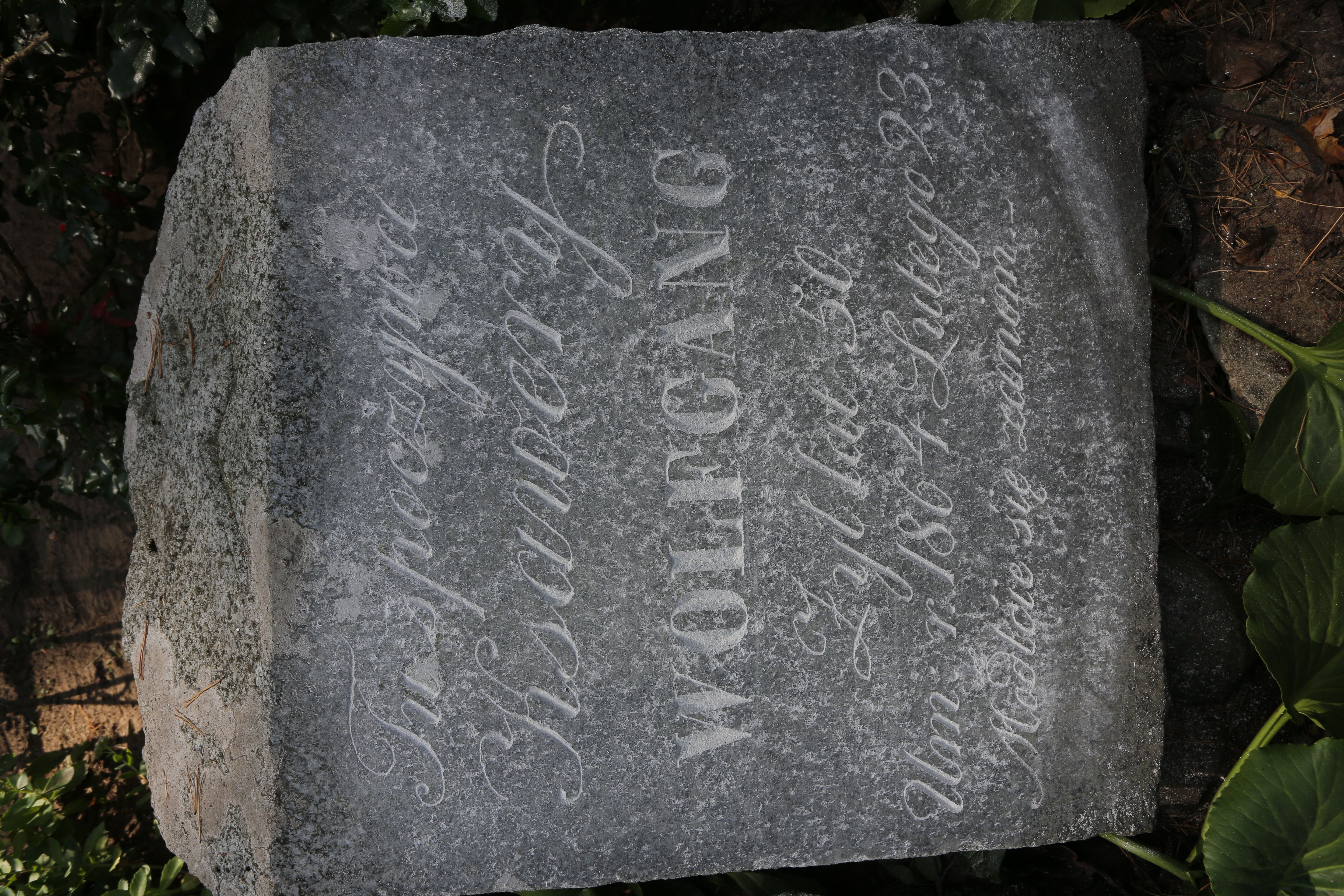 Fotografia przedstawiająca Tombstone of Xavier Wolfgang