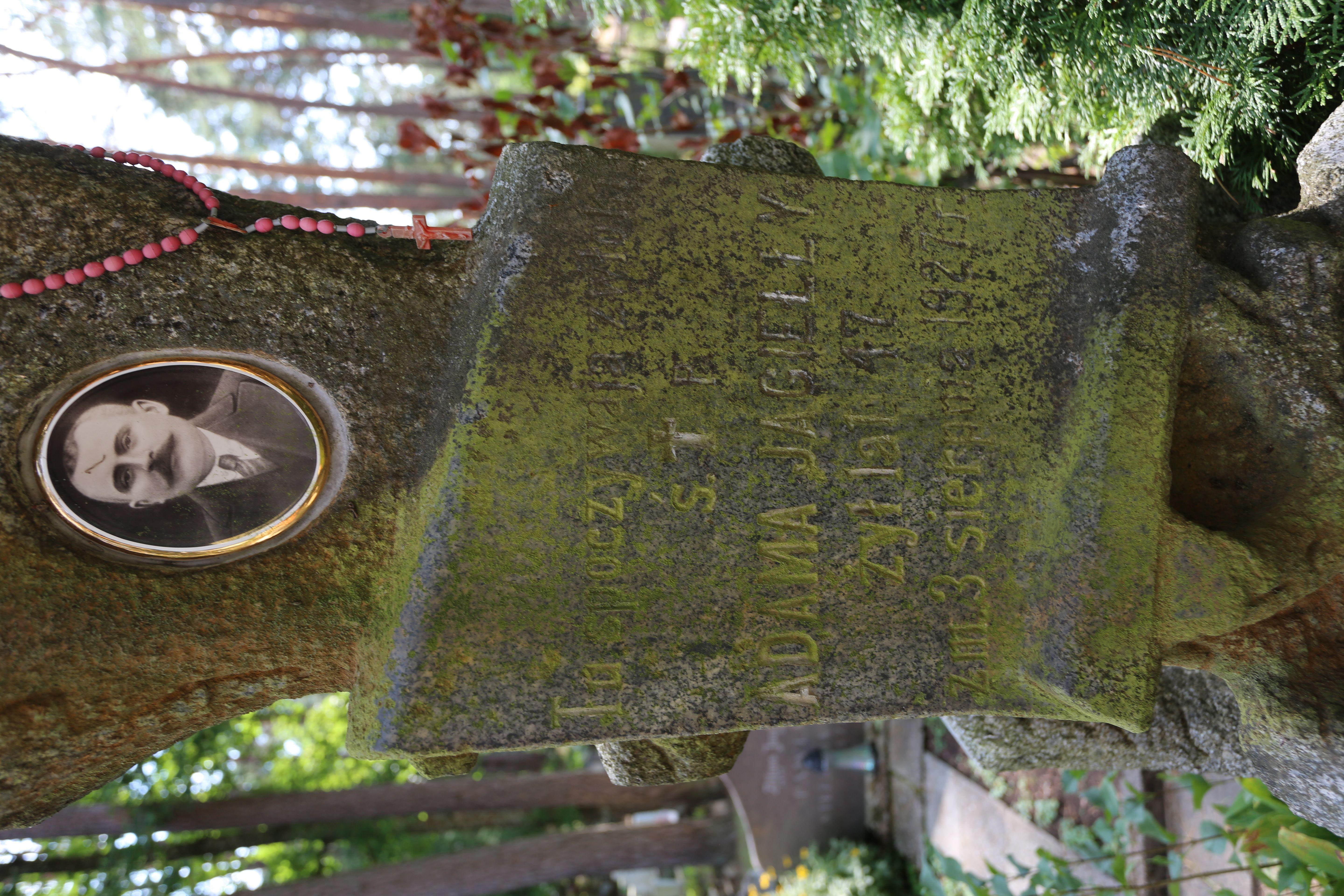 Fotografia przedstawiająca Tombstone of Adam Jagiełło