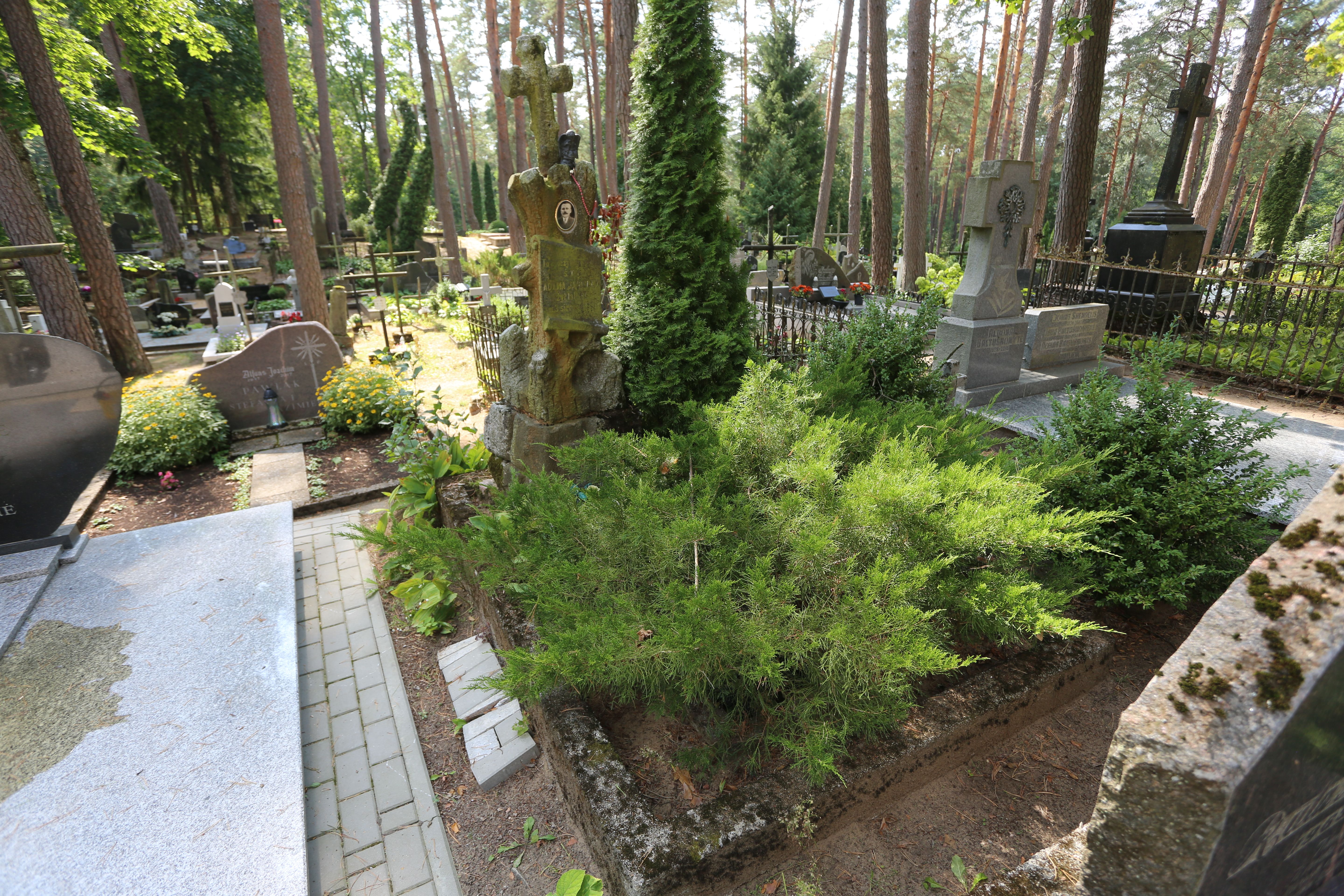 Fotografia przedstawiająca Tombstone of Adam Jagiełło