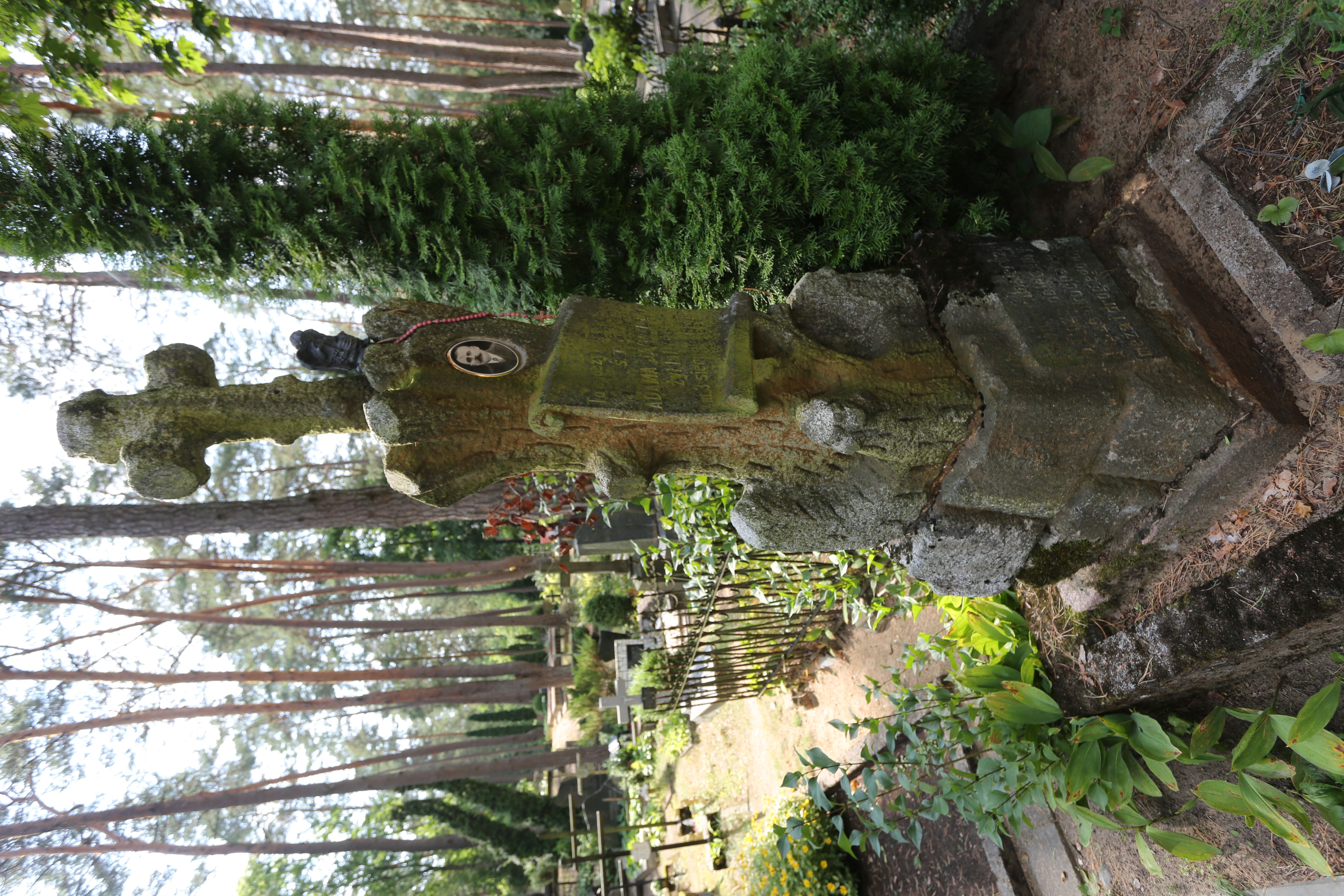 Fotografia przedstawiająca Tombstone of Adam Jagiełło