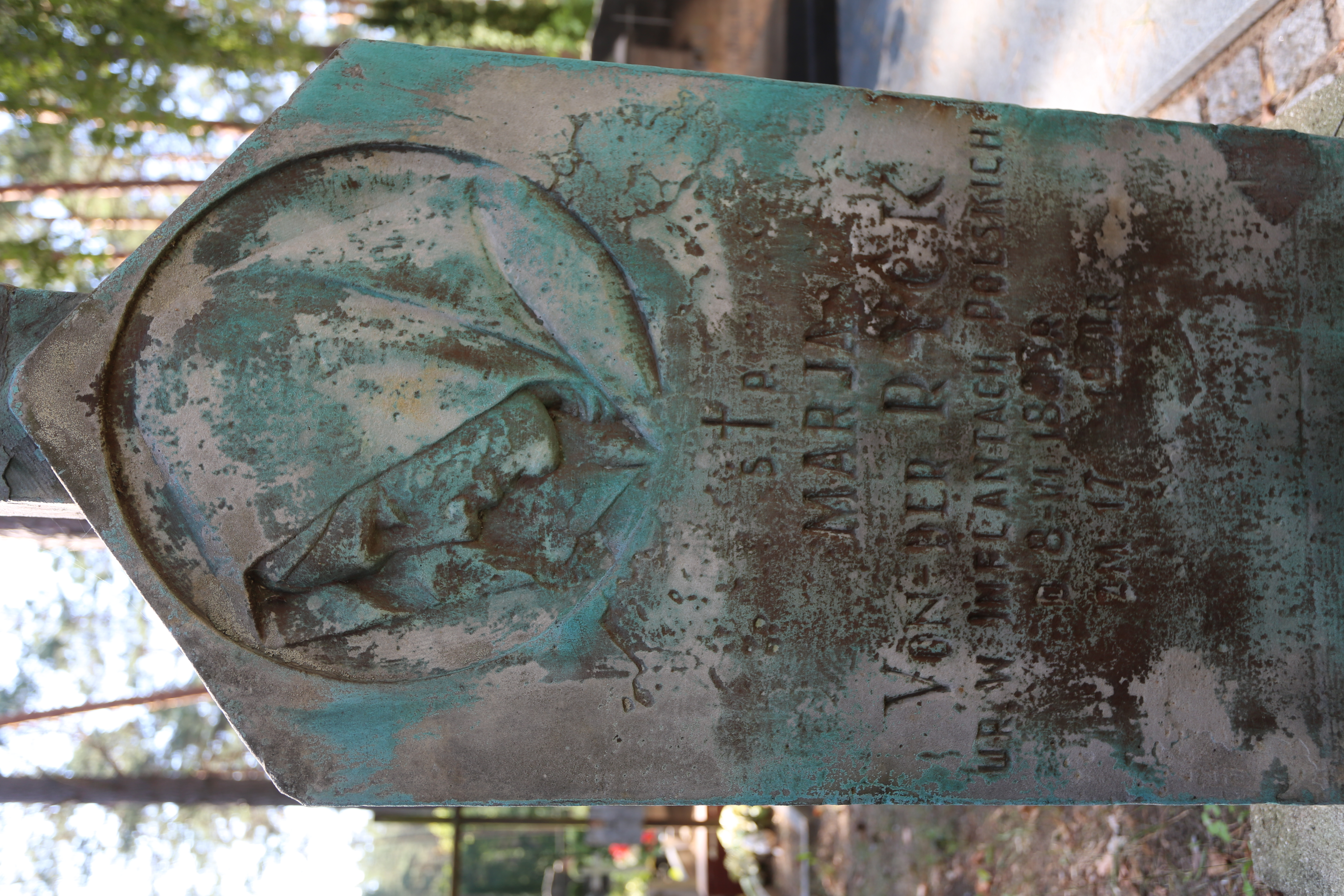 Fotografia przedstawiająca Tombstone of Maria Von-Der-Rack