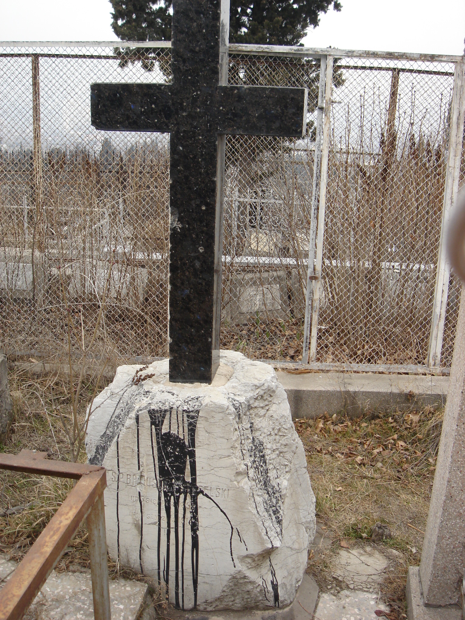 Fotografia przedstawiająca Bronisław Stebelski tombstone