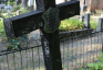 Fotografia przedstawiająca Gravestone of Emilia Jurkiewicz and Filomena and Jerzy Buda