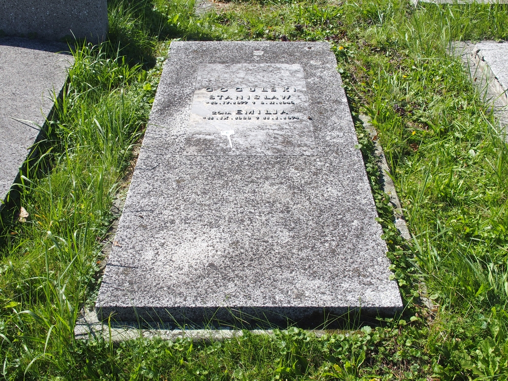 Photo showing Tombstone of Emilia Gogulska and Stanislav Gogulski