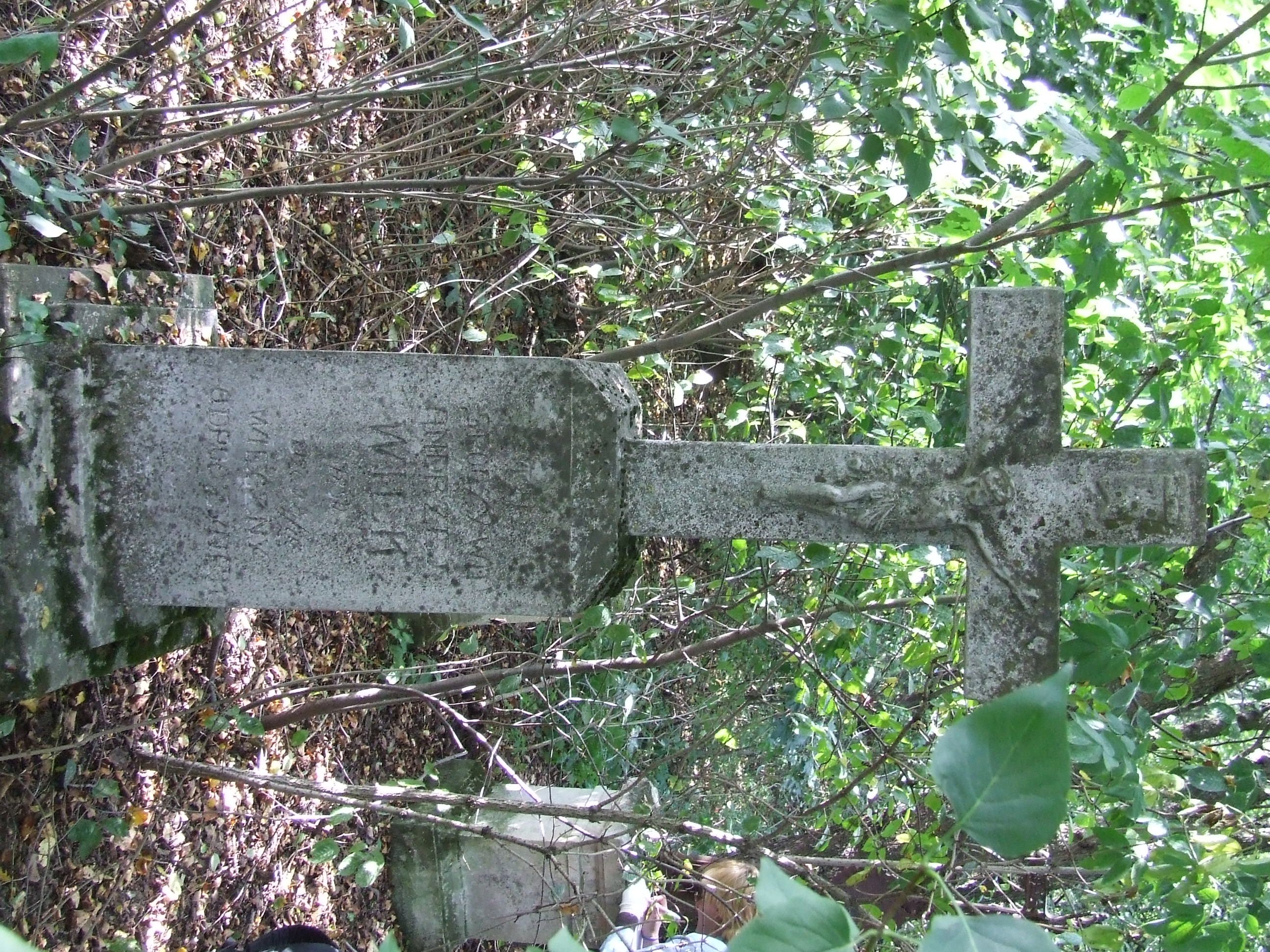 Tombstone of Andrzej Wilk, as of 2007