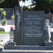 Photo showing Tombstone of the Kvichalová family and František Maňák