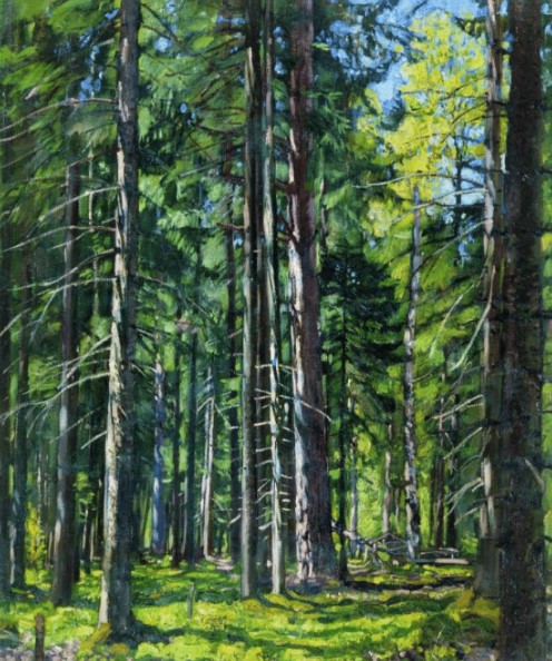 Fotografia przedstawiająca Paintings by Stanisław Żukowski (1875-1944)