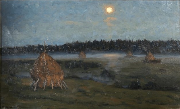 Fotografia przedstawiająca Paintings by Stanisław Żukowski (1875-1944)