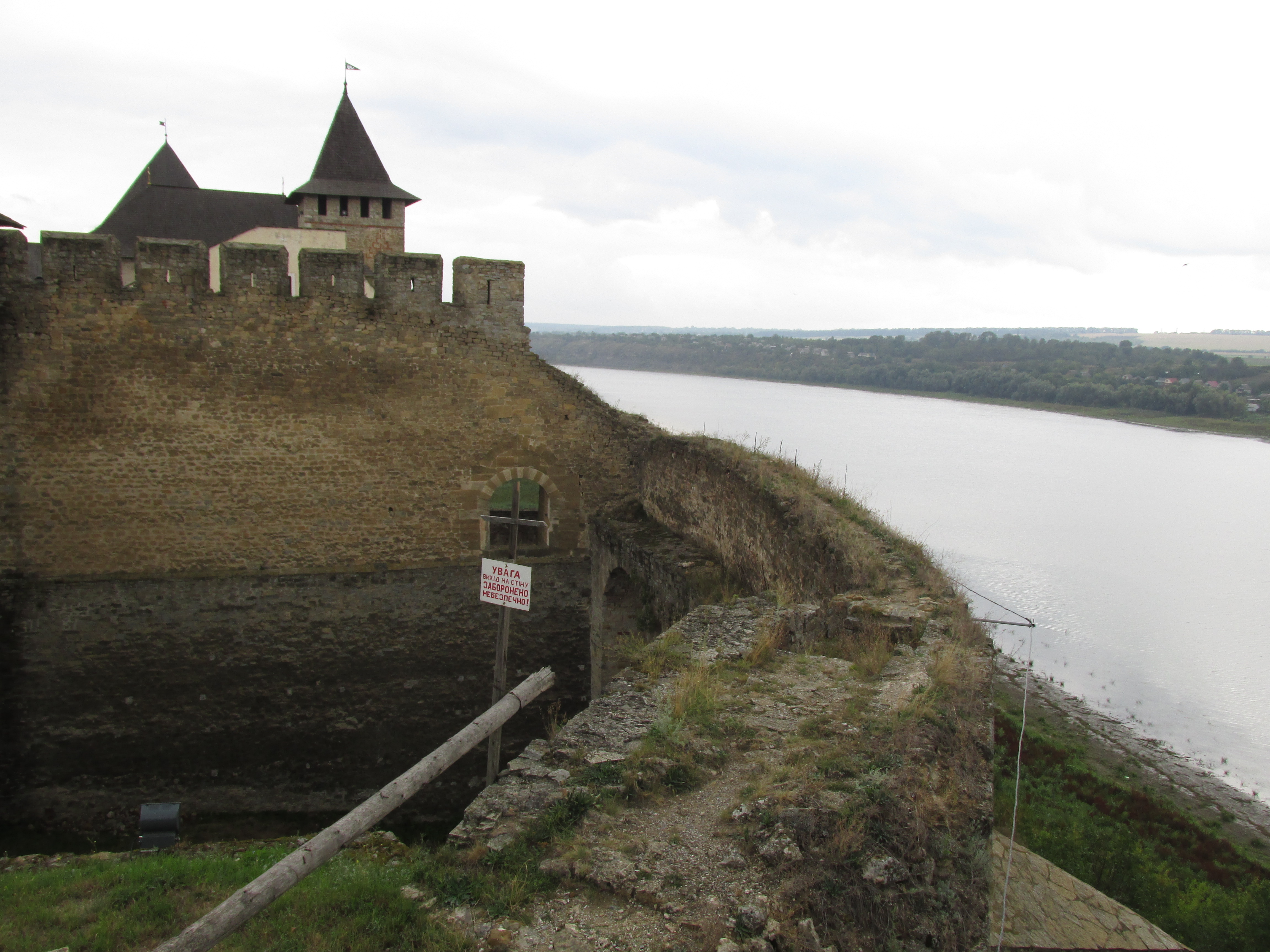 Fotografia przedstawiająca Chocim Fortress