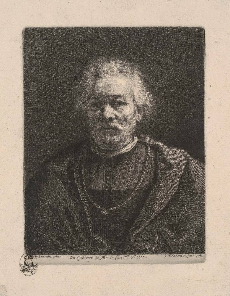 Photo showing Portrait of an elderly man from the collection of Stanislaus Augustus in the Louvre