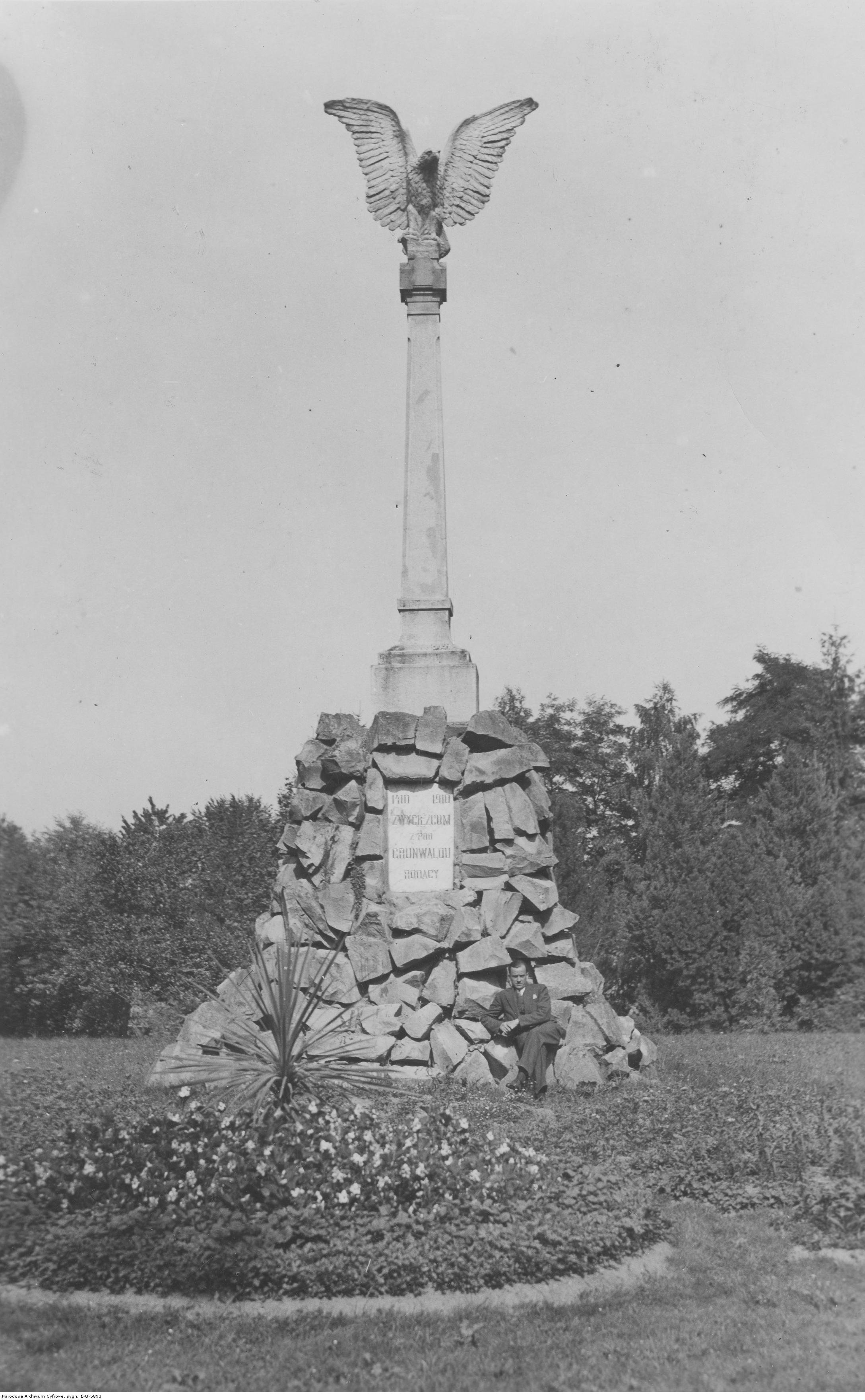 Photo showing Grunwald Monument in Stanislawow