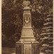 Fotografia przedstawiająca Monument to Stanislaw Moniuszko in Vilnius in old photographs