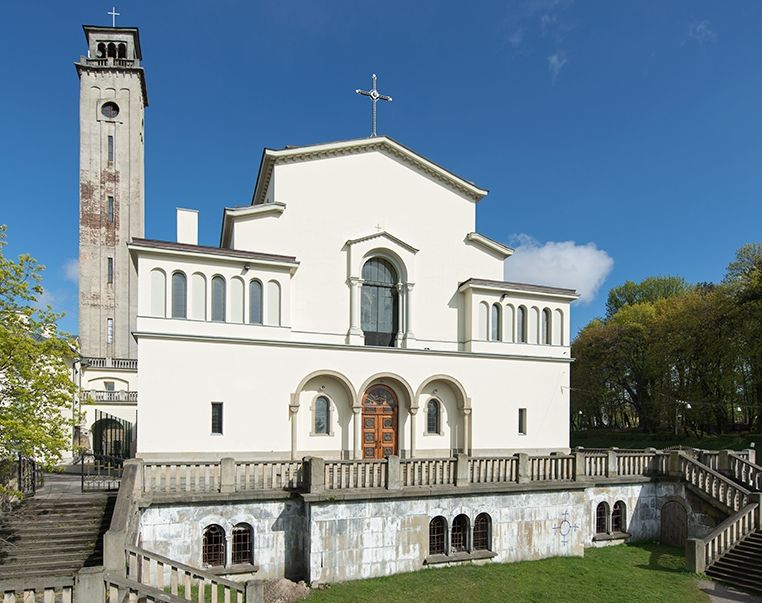 Photo showing Church of Our Lady of the Dawn Gate in Lviv