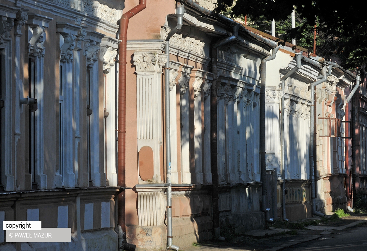 Photo showing Art Nouveau villas of Stanislavov