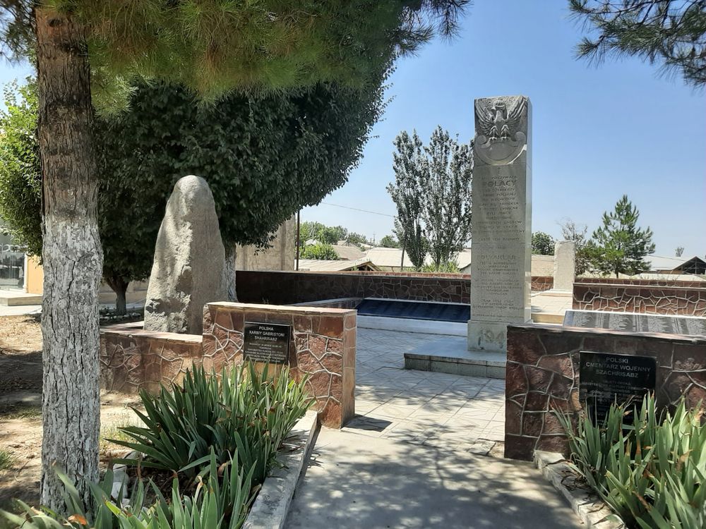 Photo showing Polish war cemetery