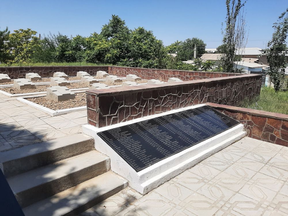 Photo showing Polish war cemetery