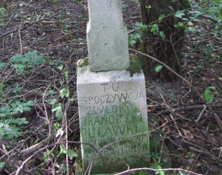 Nagrobek Franciszki Żuławki, stan z 2007