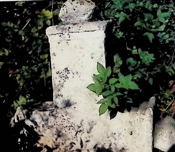 Fotografia przedstawiająca Marianne\'s tombstone [...].