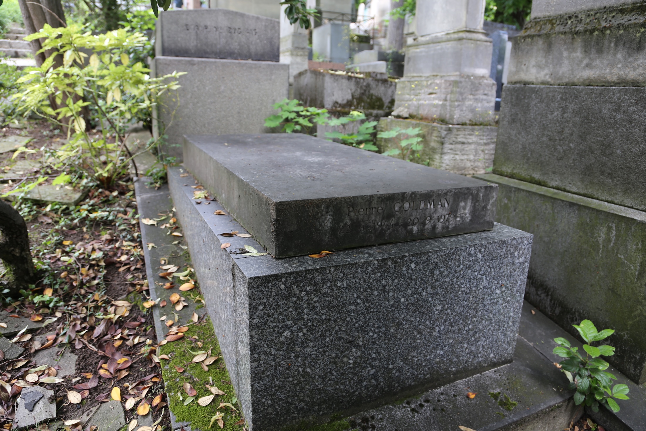 Photo showing Tombstone of Pierre Goldman