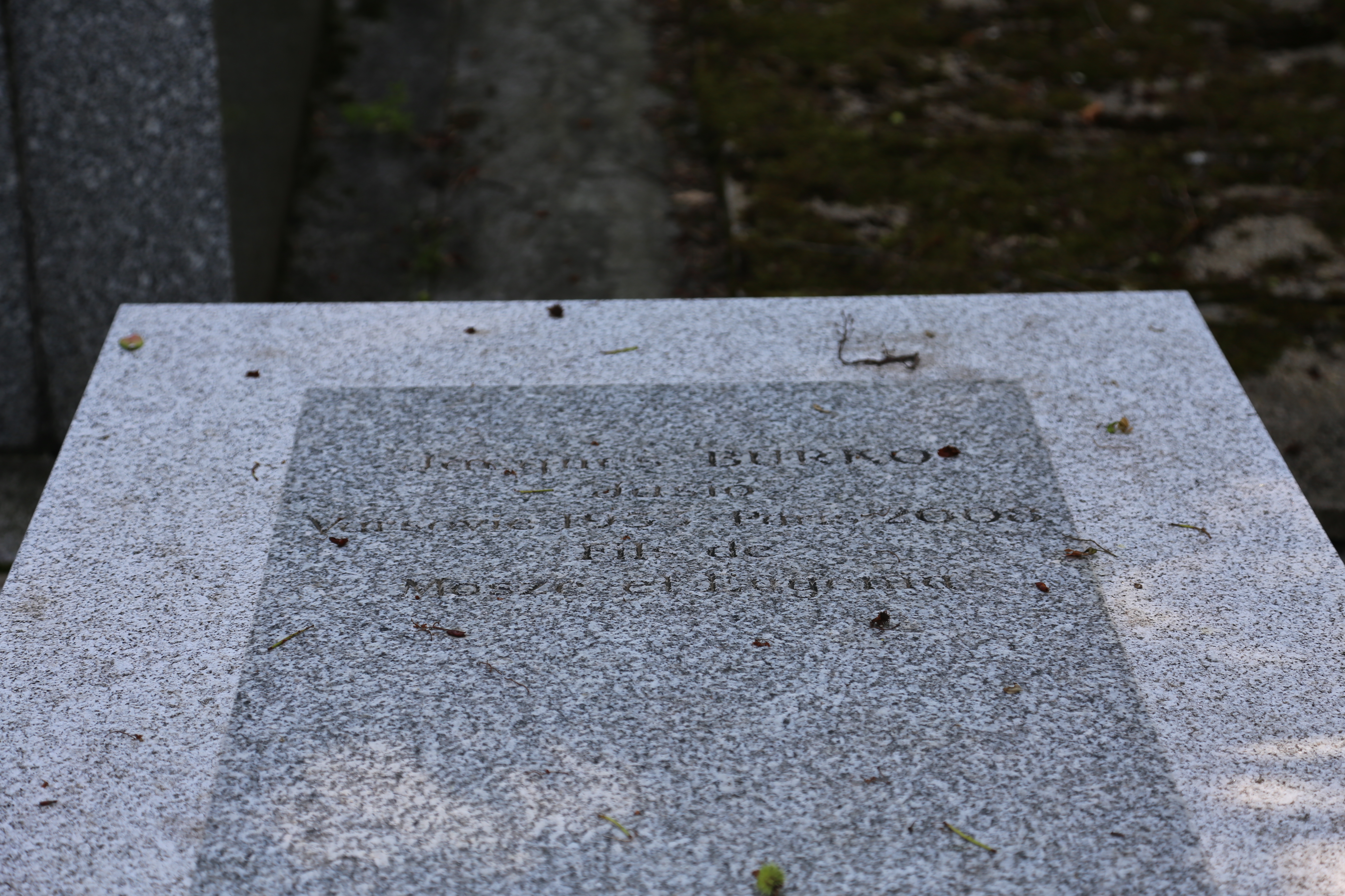 Photo showing Tombstone of Jakub Burka