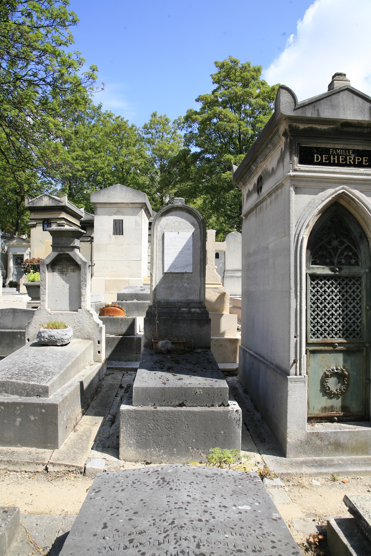 Photo showing Tombstone of Olga and Stanislav Czetwertyński