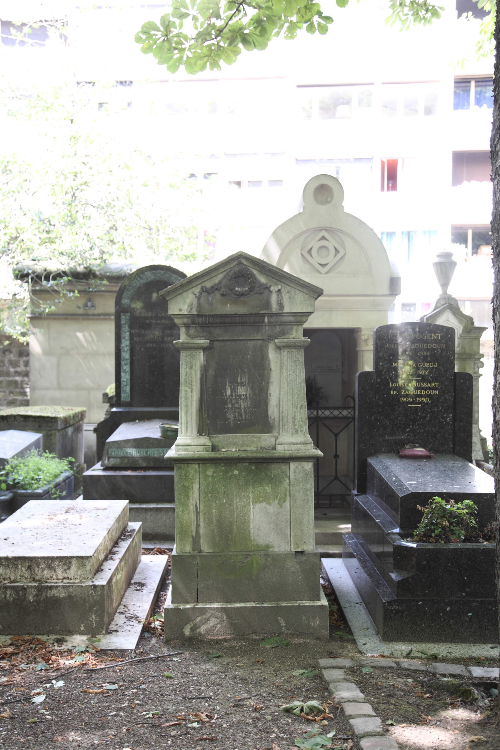 Photo showing Tombstone of Joseph Bernstein