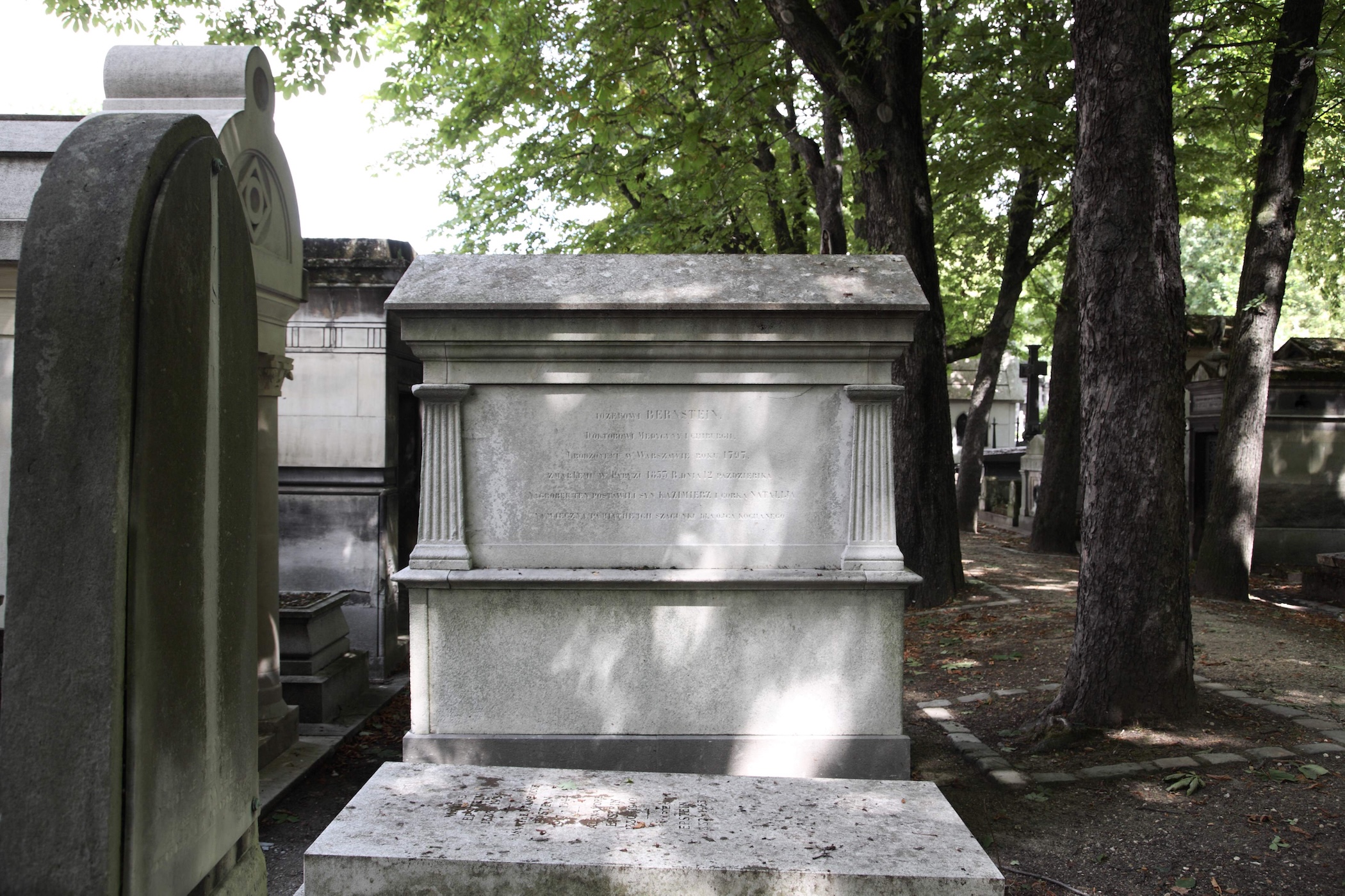 Photo showing Tombstone of Joseph Bernstein