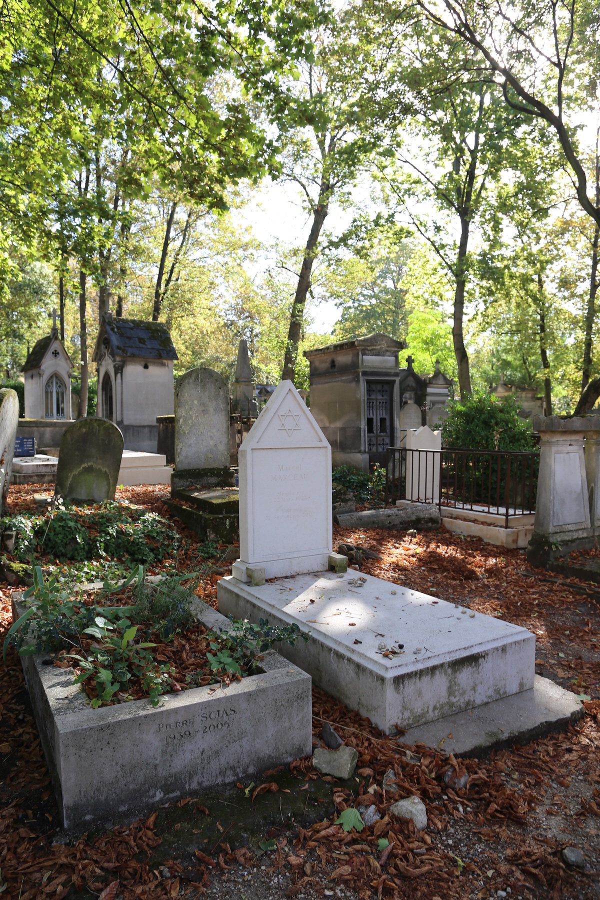 Photo showing Marcel Mangel Tombstone