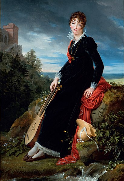 Photo montrant François Gérard, \"Portrait de Catherine de Starz\"