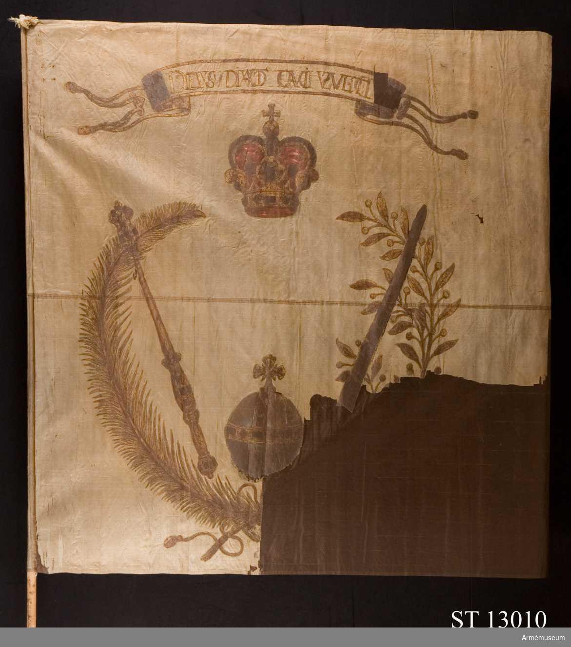 Photo montrant Sélection de drapeaux de Torun dans la collection de l\'Armémuseum