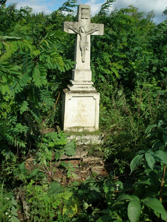 Nagrobek Jana Zapotocznego, cmentarz w Dźwinogrodzie, stan z 2006