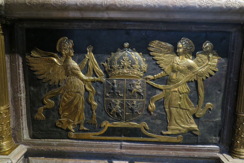 Photo showing Tombstone of Queen Katherine Jagiellon in Uppsala