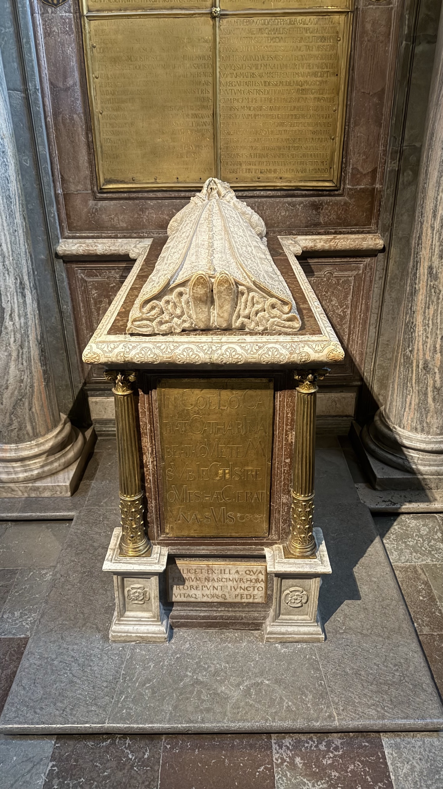 Photo showing The tomb of Queen Catherine Jagiellon in Uppsala
