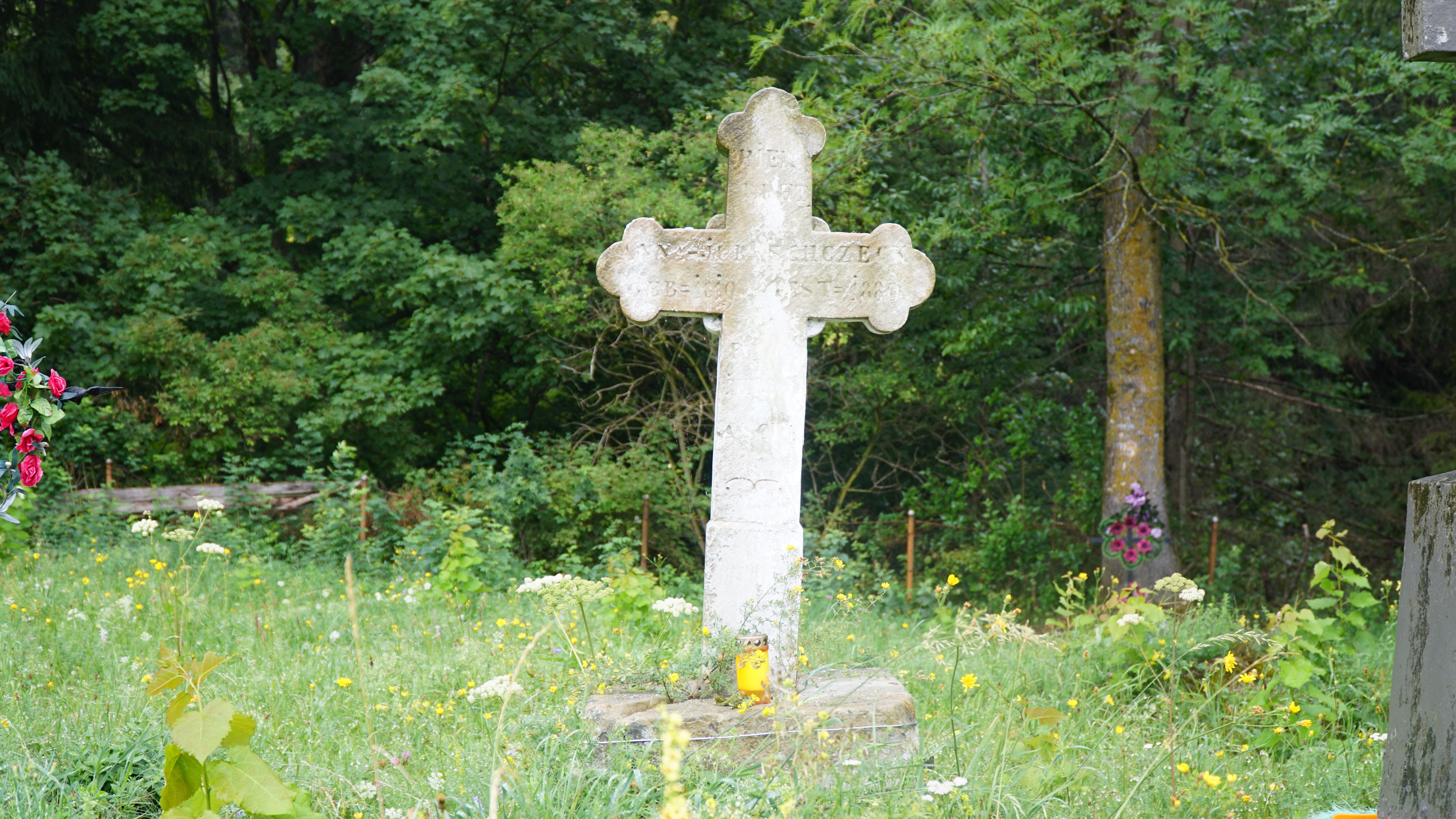 Photo montrant Pierre tombale de Anna Jurascheck