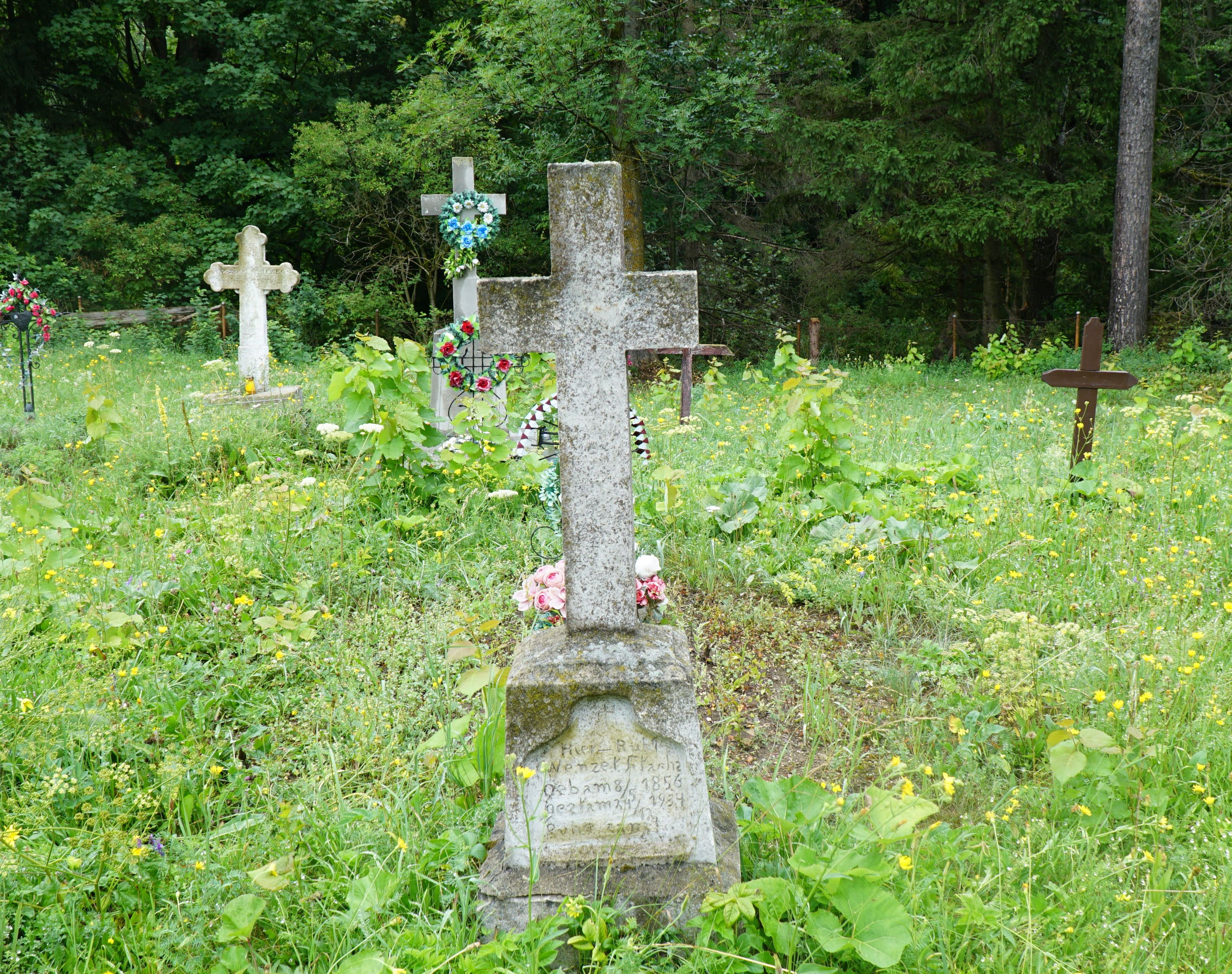 Photo showing Tombstone of Franz Wenzel