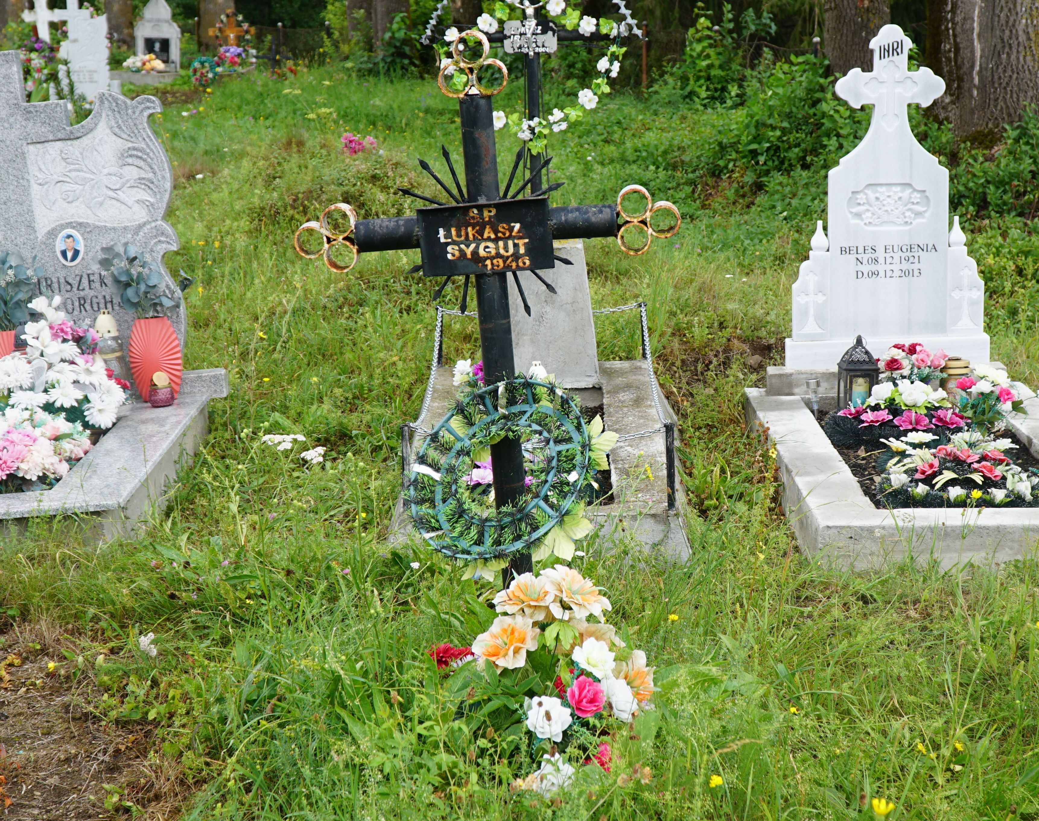Photo showing Tombstone of Łukasz Sygut